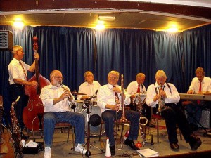 Red Wing Band (from Sweden) during their 2007 Tour, seen here at local Sidcup Jazz Club, run by our friends, Sir Richard & Sheila Waterhouse.