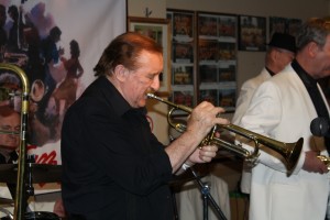 Denny Ilett (trmpt) with Tony Pitt's All Stars at Farnborough JC, Kent 29may2015